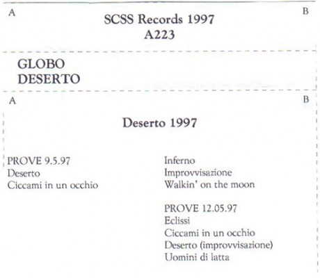 a223 globo: deserto 1997 a223 globo: deserto 1997